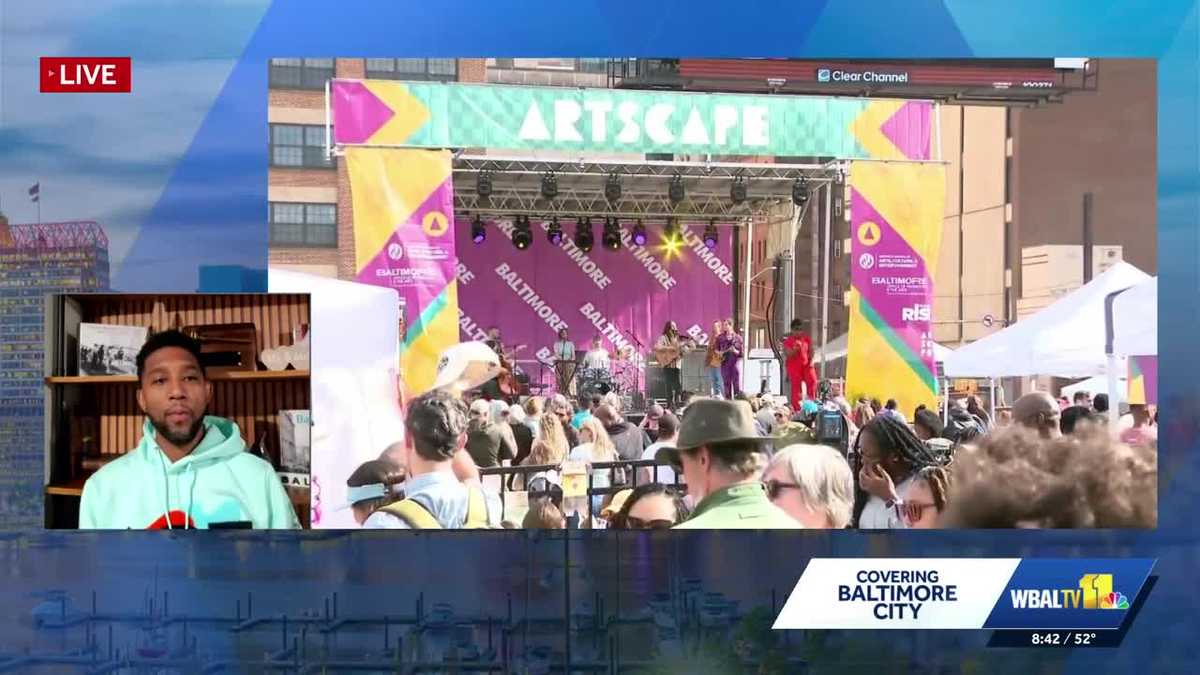 Artscape in the rain: A chat with Mayor Brandon Scott