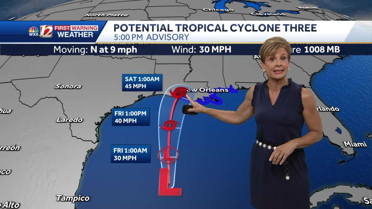 WATCH: Dry For Now, Eye On The Tropics