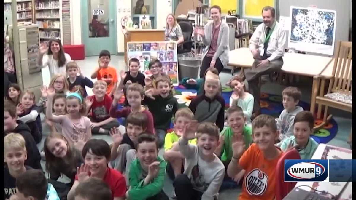 School visit Harold Martin School in Hopkinton
