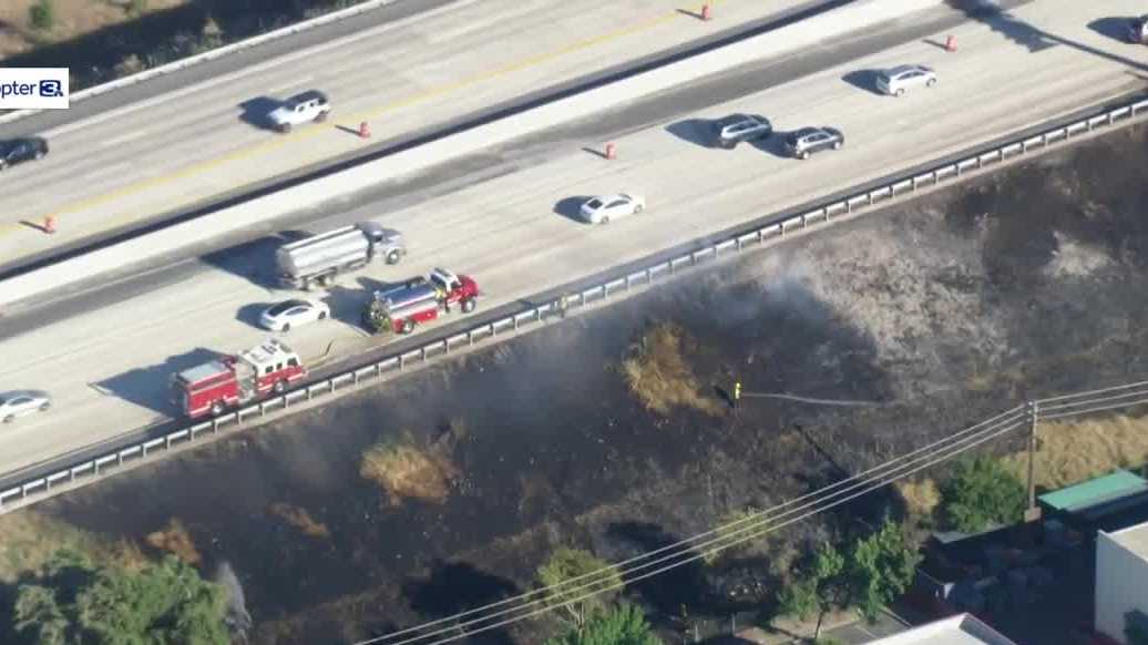 Fire in West Sacramento causes delays on westbound I-80