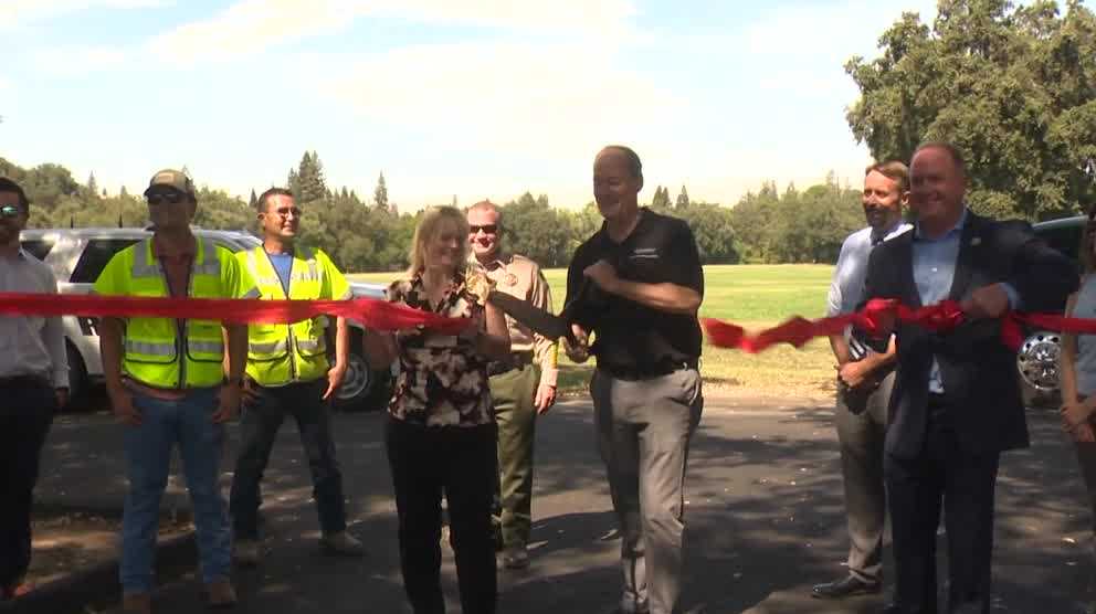 Ancil Hoffman Park celebrates completion of repavement project