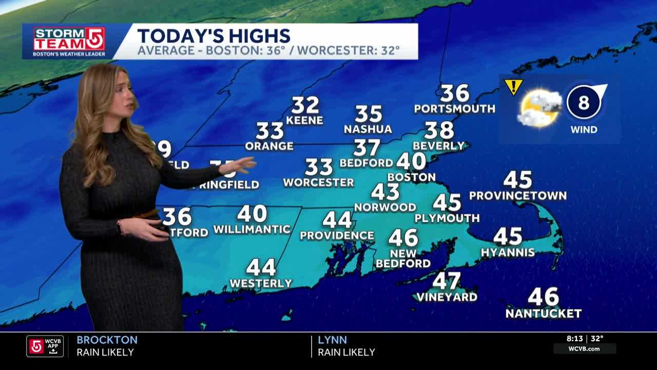 Video: Wintry mix on the way ahead of Sunday snow