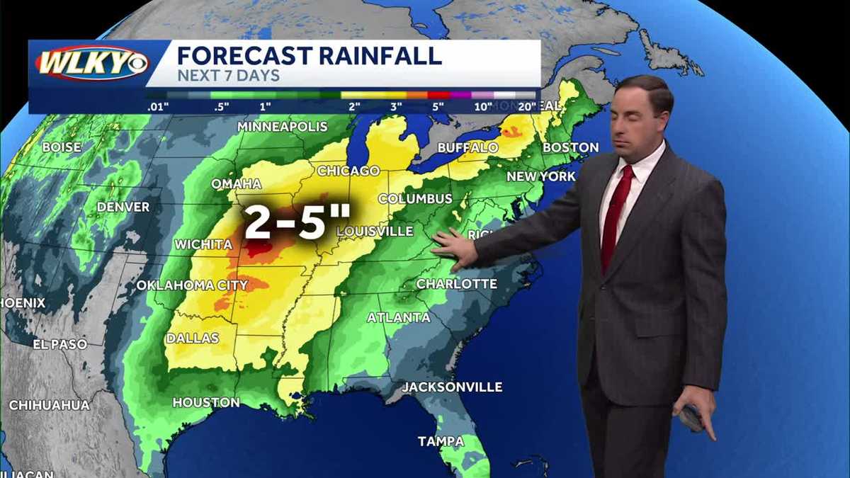 Impact weather returns Wednesday through the weekend