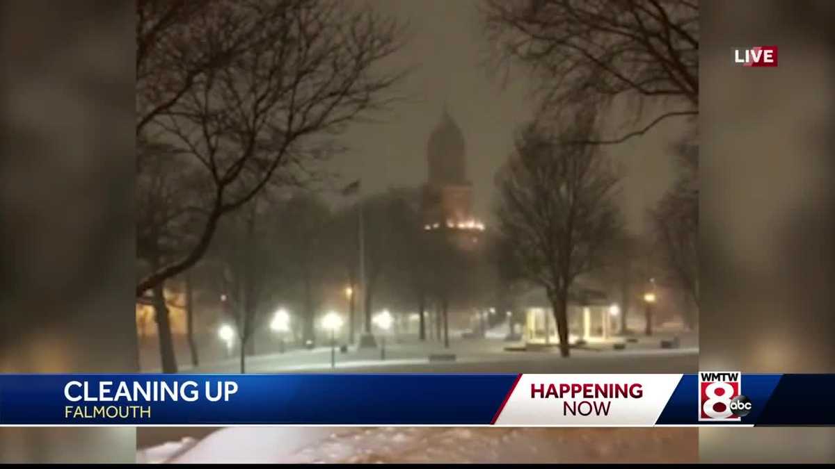 Storm clean up underway after significant snowfall