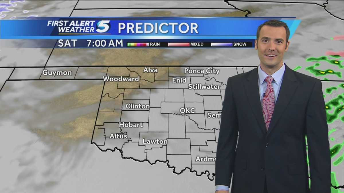 KOCO meteorologist Jonathan Conder says there will be a little sun late ...