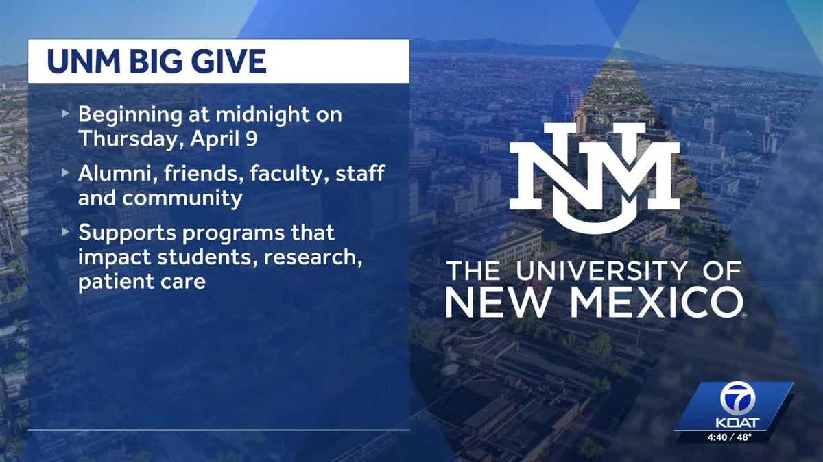 UNM's annual Big Give campaign returns