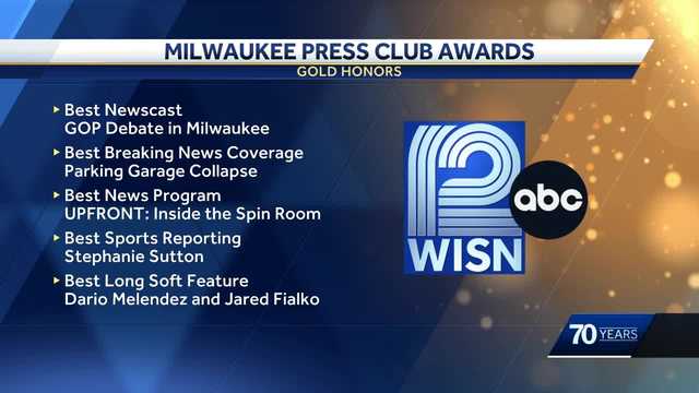 WISN 12 News wins 10 awards at Milwaukee Press Club Awards - Vimarsana News
