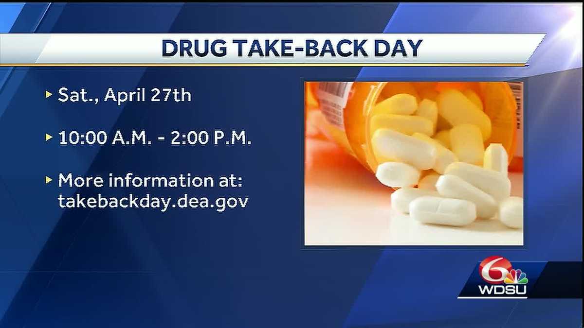 National Drug Take Back Day