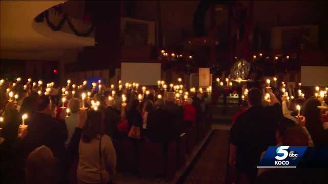 Oklahoma City church gathers for Christmas Eve candlelight vigil - Vimarsana News