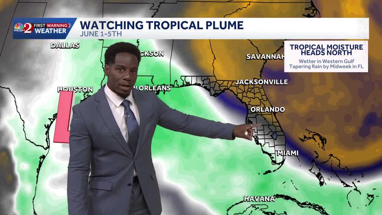Tropical Moisture Set to Influence Your Weekend Forecast | Tracking Impact Weather with Flood Concerns in Central Florida