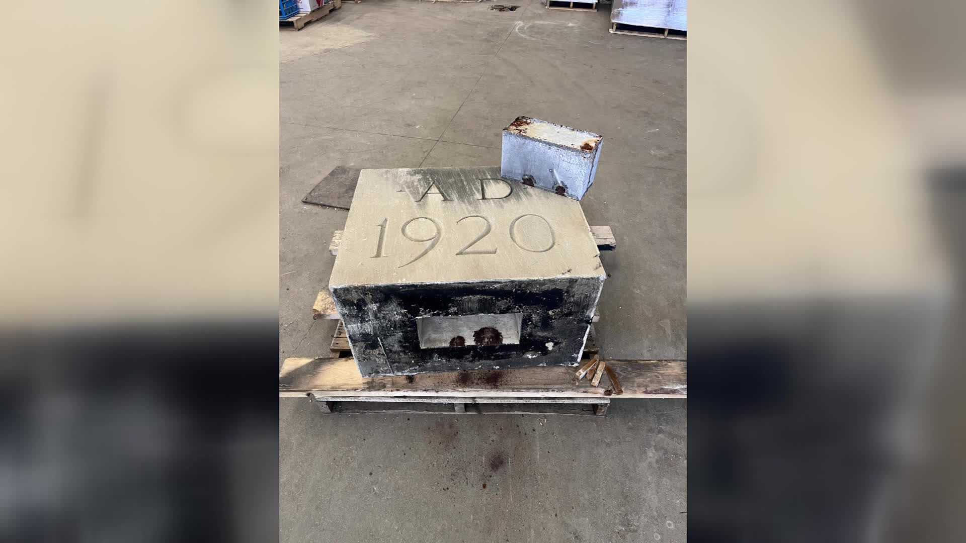 Time capsule from 1920 saved from building demolition - Vimarsana News