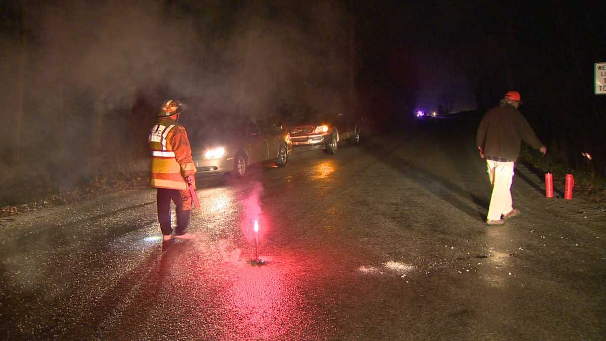 Power lines down in fatal crash