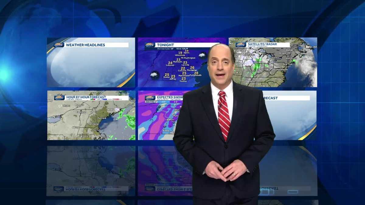 Watch: Dry, pleasantly cool Friday before storm moves in