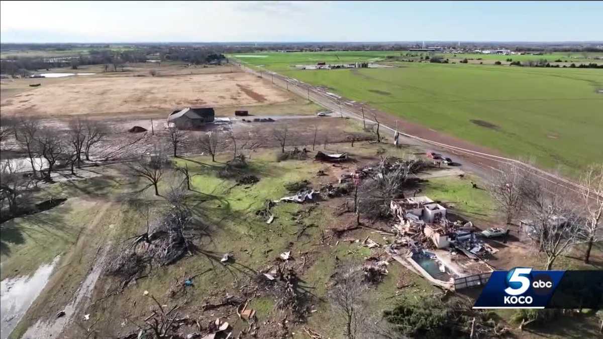 Oklahoma family left with pieces of a home after Wayne tornado - KOCO