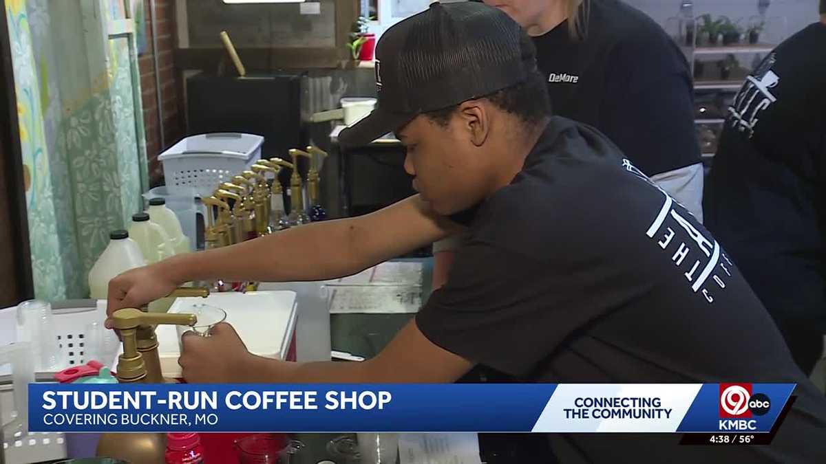 Fort Osage High School students host their own pop-up coffee shop