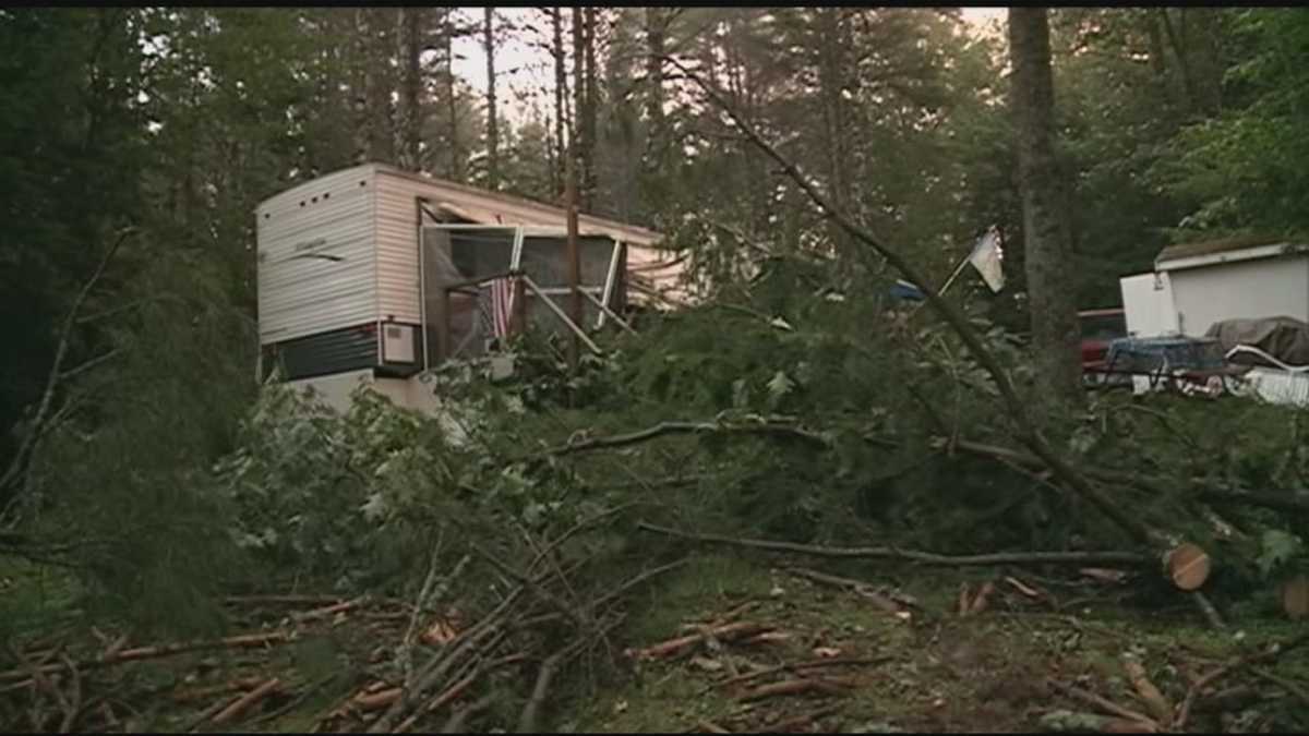 Strong storms bring down trees, power lines in New Hampshire