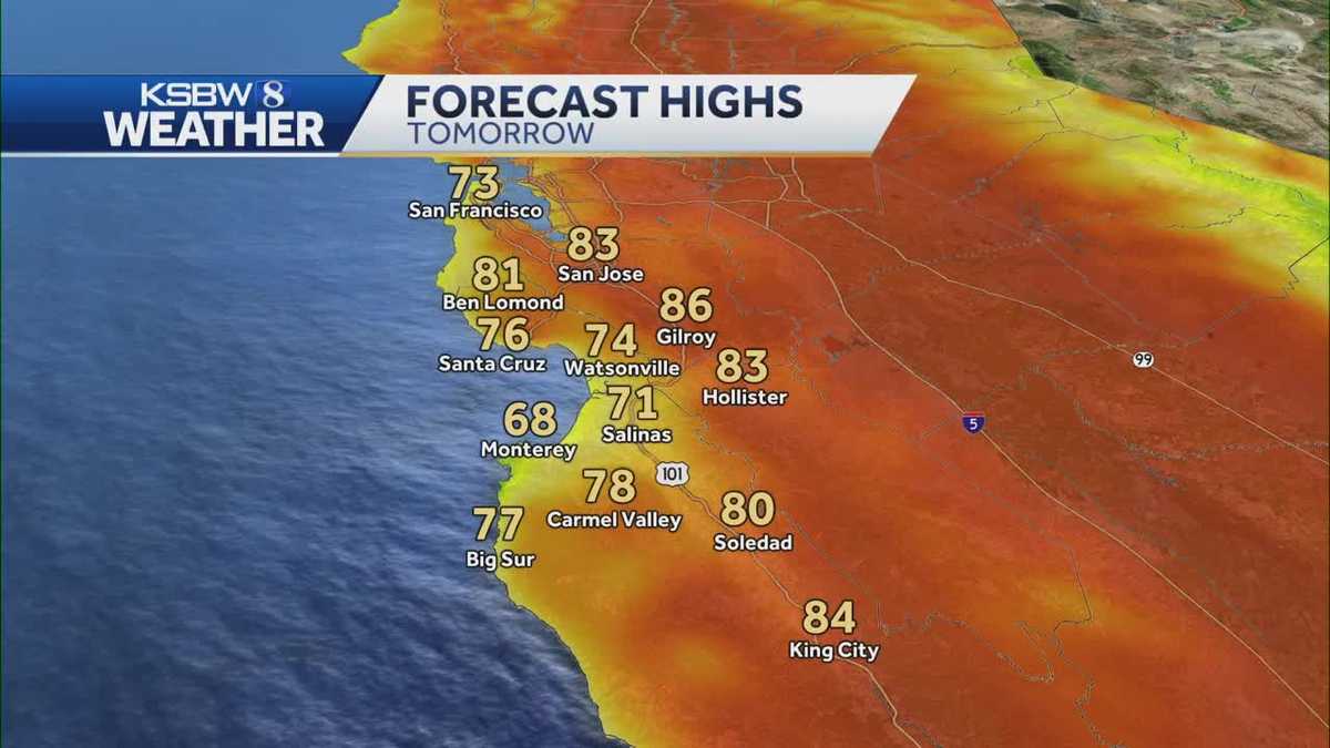 Temperatures expected to rise again on Thursday