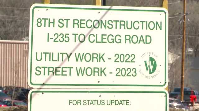 Major reconstruction project begins for 8th Street in West Des Moines - Vimarsana News