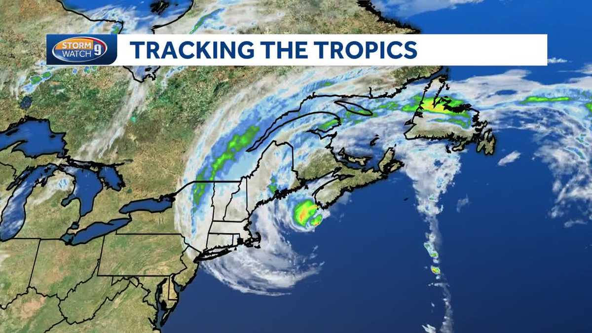 New Hampshire weather video Tracking impacts of Lee