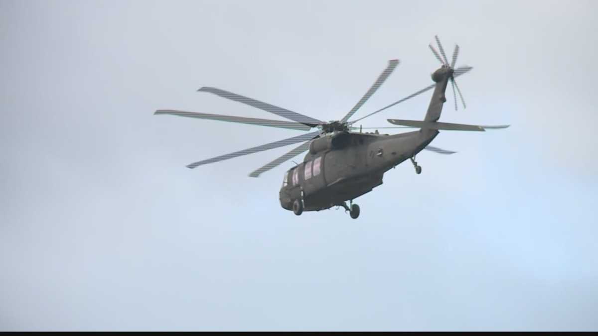 Laser Aimed At Pa National Guard Helicopter State Police Say