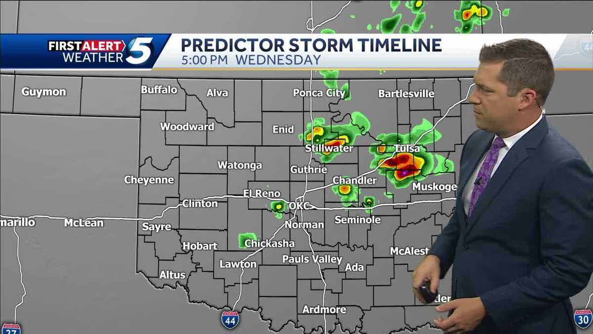 Severe Storms Bring Tornado Threat To Oklahoma