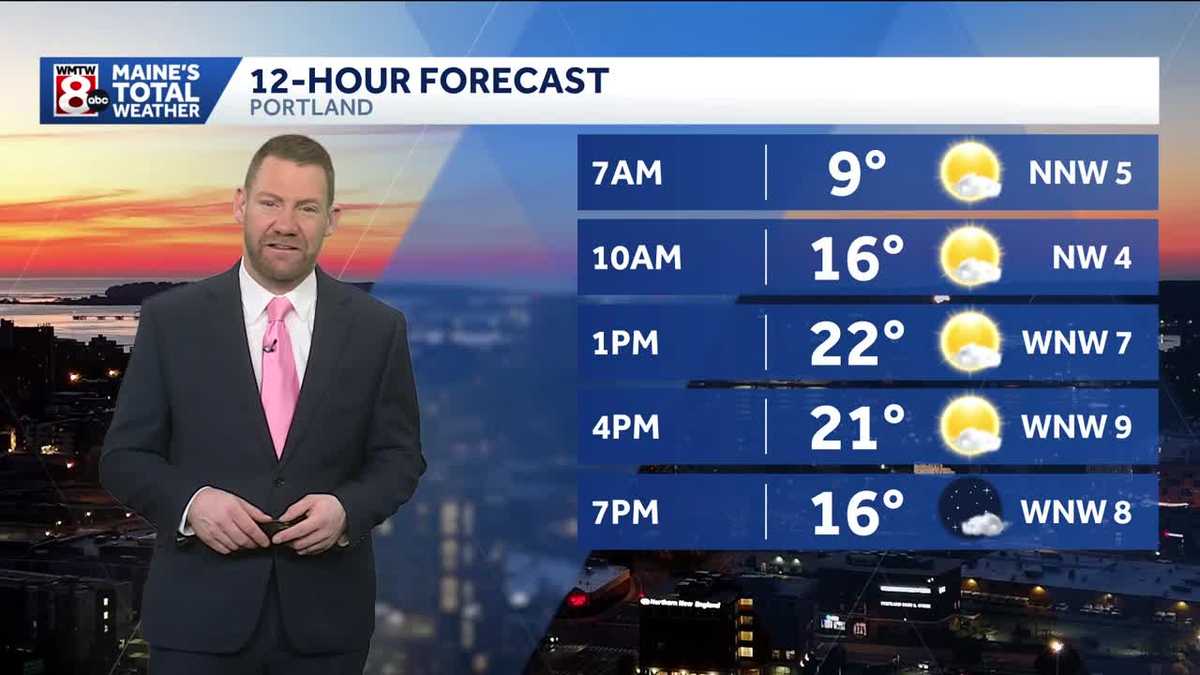 Today's 5AM forecast update