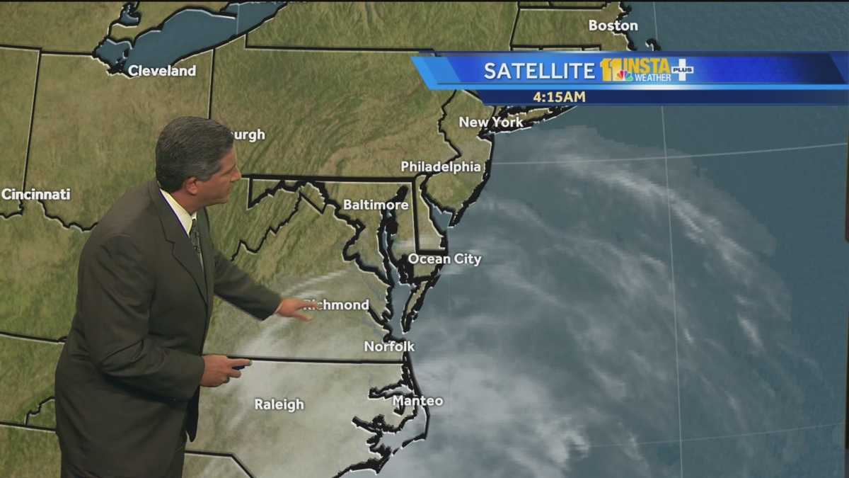 Mostly sunny and warm on Thursday
