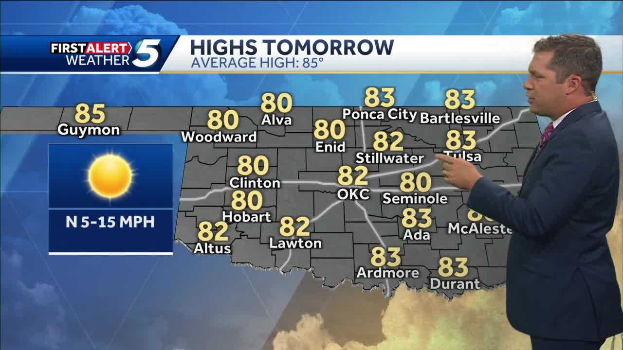 Rain Chance Returns Tomorrow