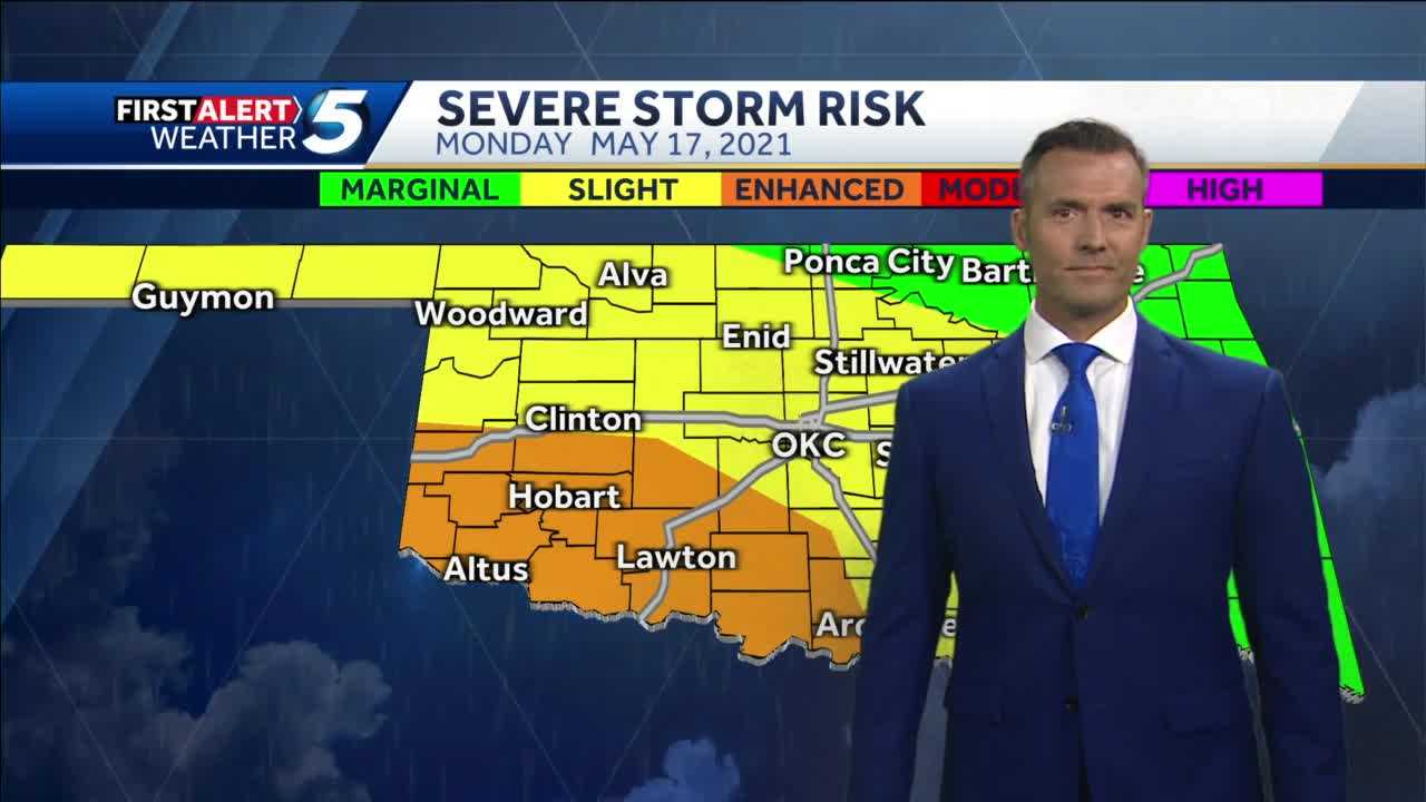 FORECAST: Severe storms likely late Monday - Vimarsana News