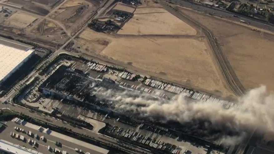 Tracy resident sues Medline, alleging injuries from medical supply warehouse fire