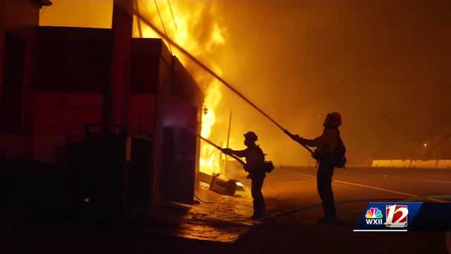 Elon University students evacuate from East Hollywood