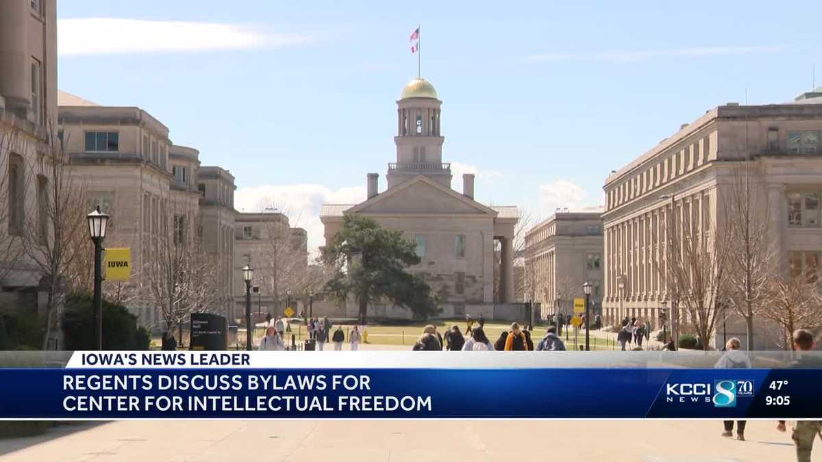 Iowa Board of Regents to vote on bylaws for U of I's Center for Intellectual Freedom