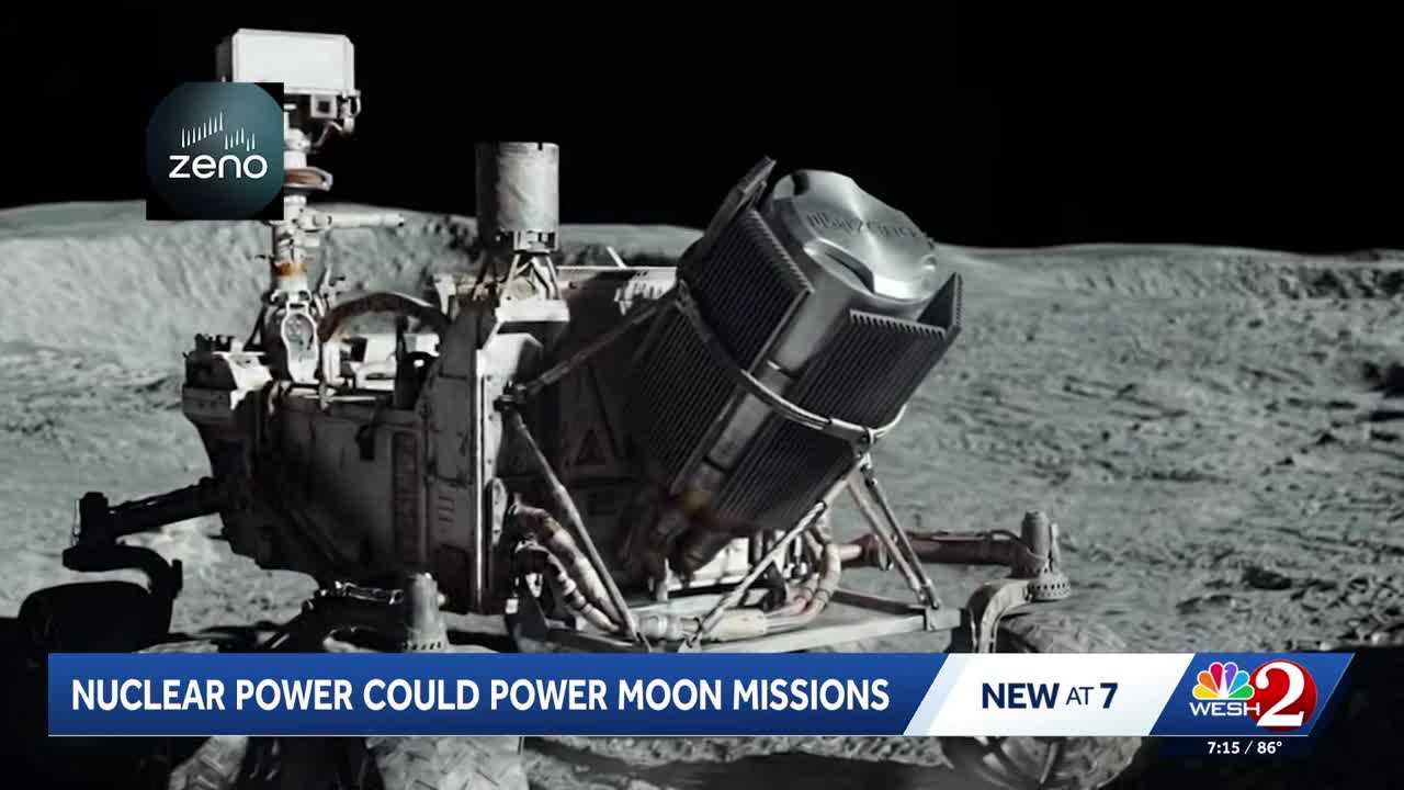 wesh.com - Mike Hanson - Nuclear power could help future moon missions 'survive the night