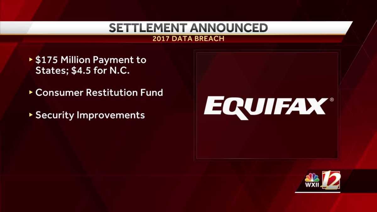 N.C. to share in settlement from 2017 Equifax data breach