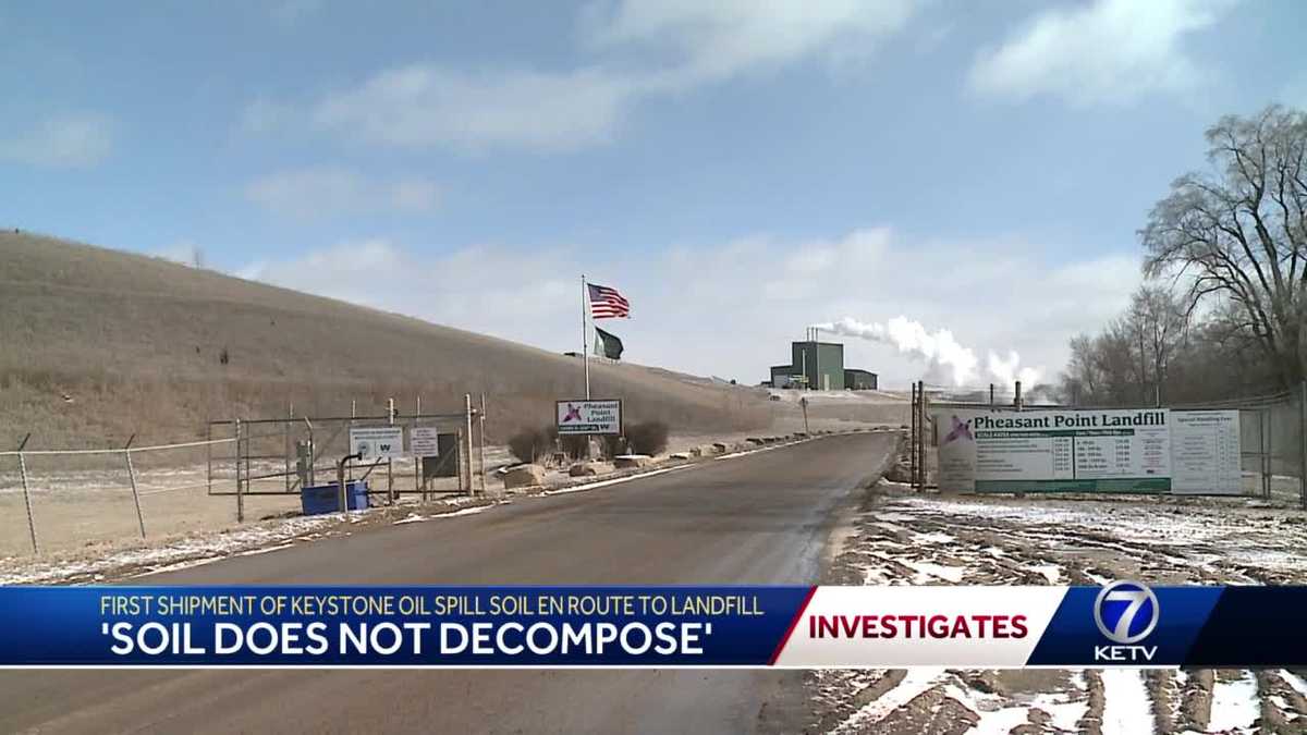 WM prepares for intake of spilled oil waste at Douglas County landfill
