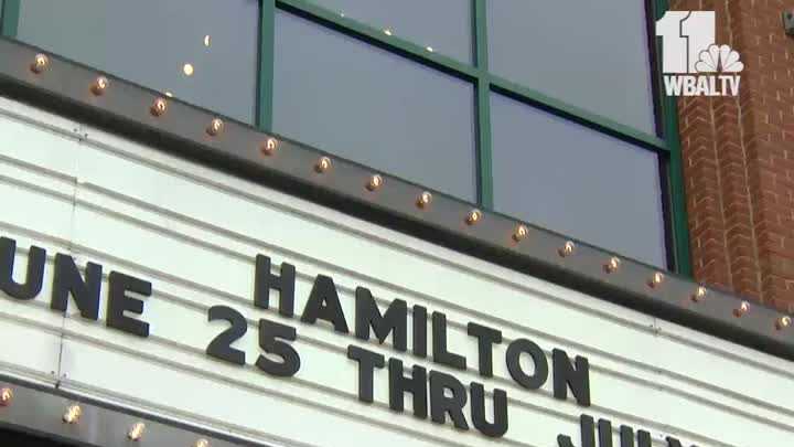 People line up outside Hippodrome for hours for Hamilton tickets