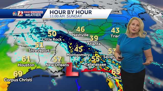 More clouds Sunday, pleasant highs in North Carolina and Virginia - Vimarsana News