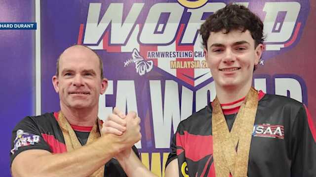 NH father, son become world champions of arm wrestling - Vimarsana News
