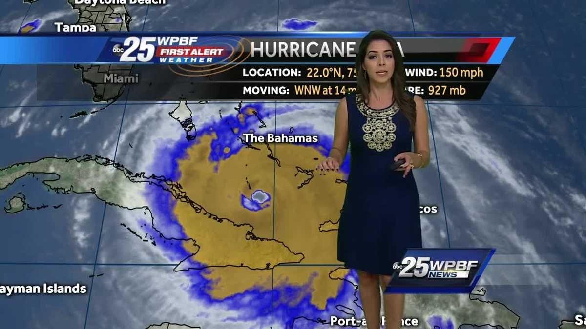 Hurricane warnings extended north
