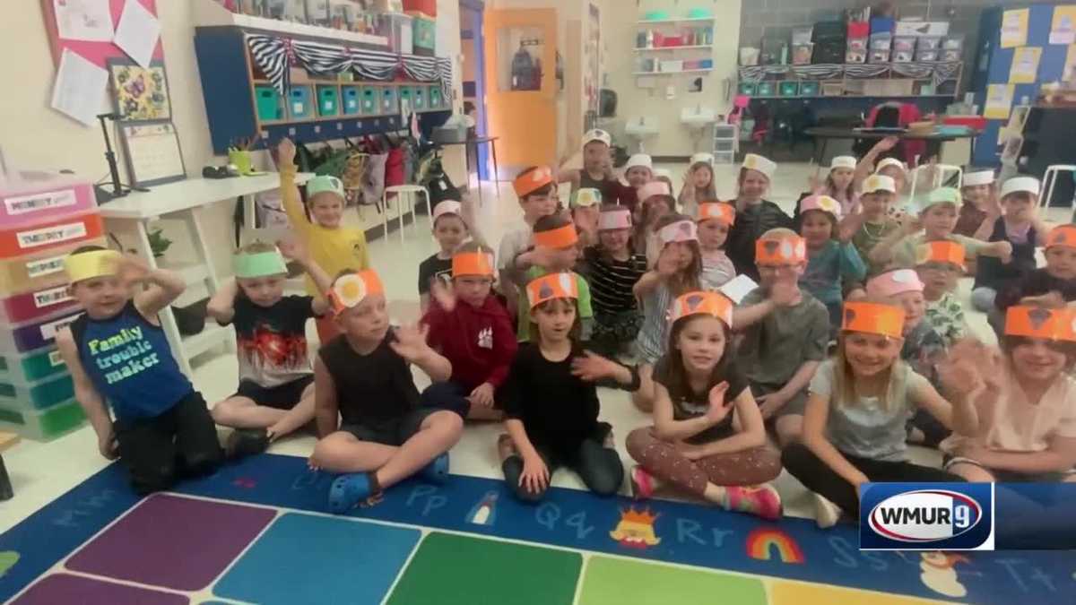 WMUR's Kevin Skarupa visits Barnstead Elementary School