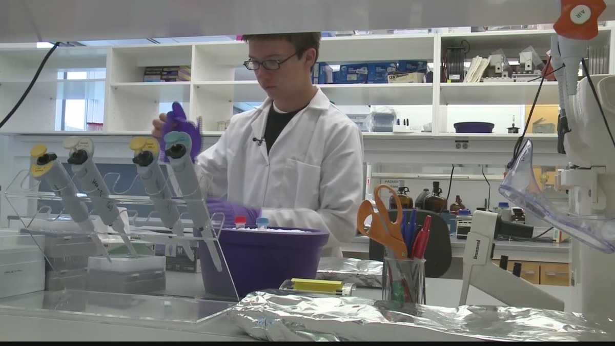 High school senior completes internship in world class research lab