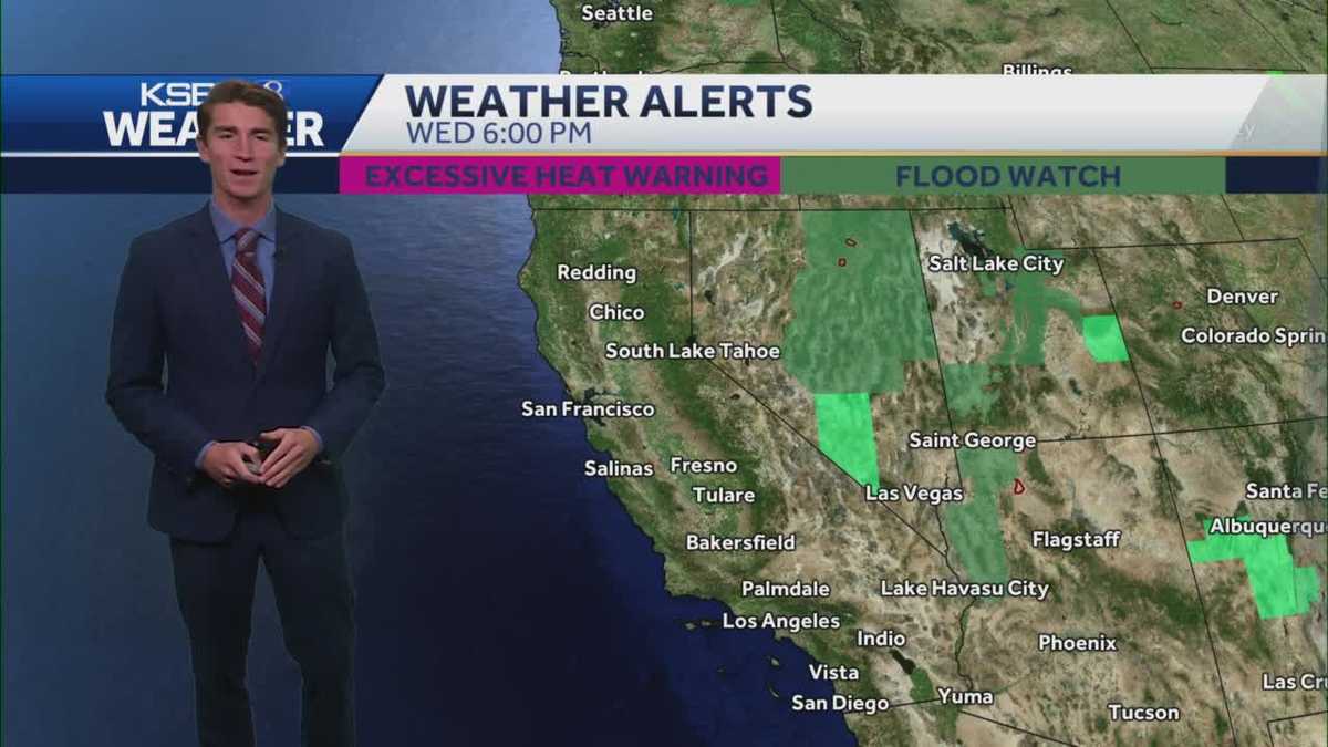 Below Average Temperatures and a Chance of Rain