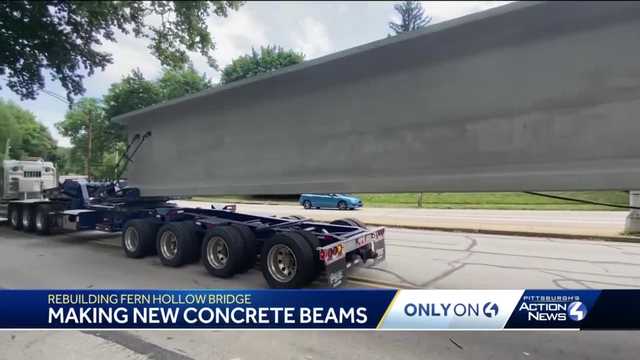 Fern Hollow Bridge: PennStress making beams for Pittsburgh bridge - Vimarsana News