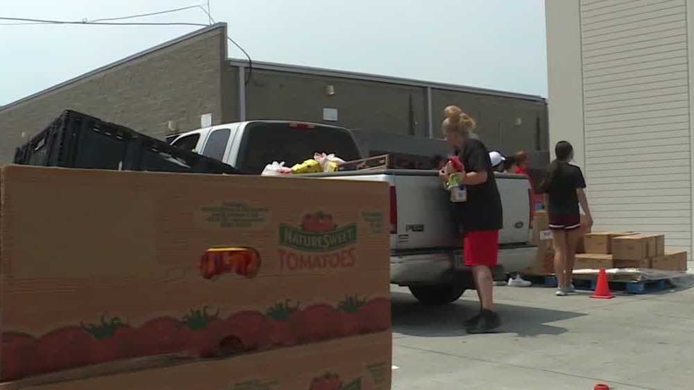 Food pantries continue delivering, serving families impacted by storm