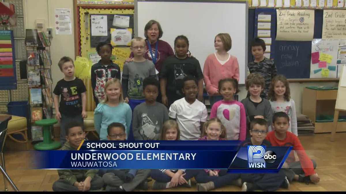03/16 Shoutout Underwood Elementary in Wauwatosa