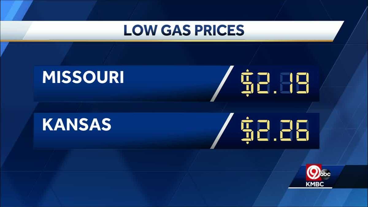 Gas prices in Kansas, Missouri lower than national average