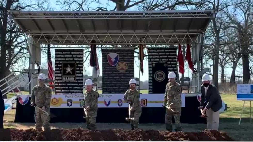 Groundbreaking ceremony held for new housing project at Fort Campbell