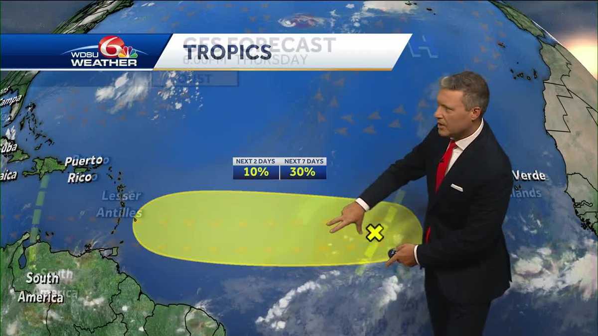 Tropical Wave off the Coast of Africa