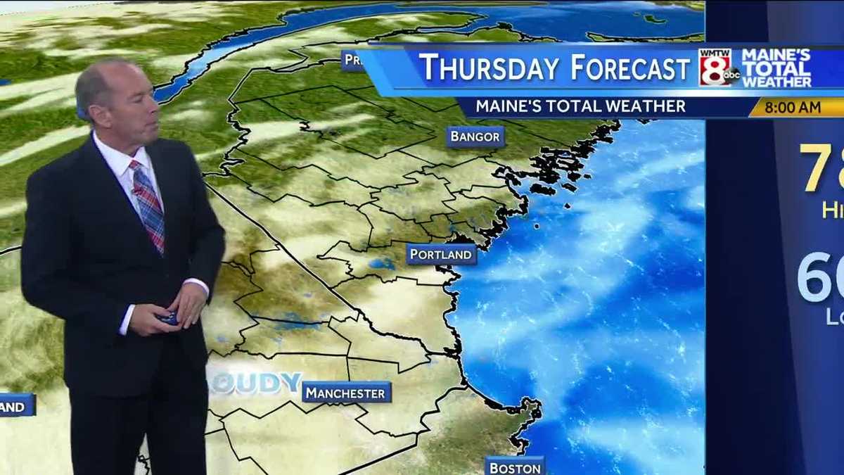 More clouds, showers to end the week