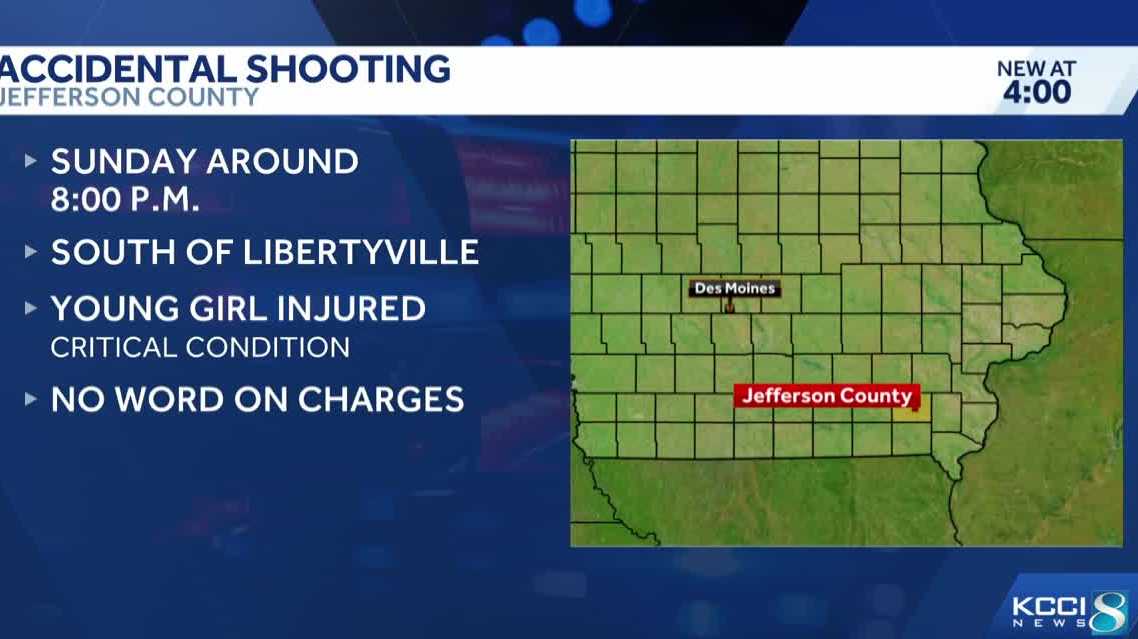 Young girl critically injured in accidental shooting in eastern Iowa